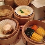 青森屋 - みちのく祭り屋での夕飯：蒸し物