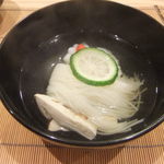 温味 - 2013/08　鱧素麺　松茸