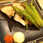 葵 - 道産のアスパラ＆椎茸