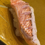 八王子 寿司 有 - 炙りの銚子のキンメ スペシャルです 必食です