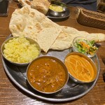 インド料理 ムンバイ - レギュラーダブルカレーセット