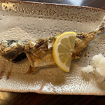 海上釣り堀 太公望 - 料理写真:あじの塩焼き