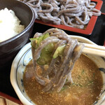 わらべ - 冷汁黒米うどん