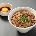 Sendai minced beef TKG (egg-cooked rice)/Sanriku shark fin chazuke 800 yen each