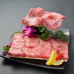 Assorted beef tongue & Sendai beef loin shabu shabu-shabu 2-3 servings