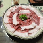 紀の国屋甚八 - ぼたん鍋（年中食べられます）