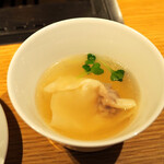 ビーフキッチン - かぶのワンタンスープ
