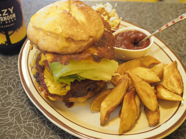 ハンバーガーショップ 閉店】ザ パンヘッズ ヘヴン サルーン （THE PANHEAD'S HEAVEN