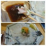 美尋 - てっさ。旨え～なぁ(´ｰ｀)
      