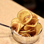 餃子とスパークリング バブルス - おつまみ