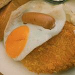 コーヒーハウス101 - 下にコロッケ
