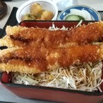 かん七 - 穴子かつ重 1430円