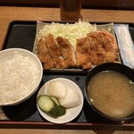 鳥与志 - 滅多に食べないチキンカツ。