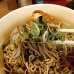 一〇そば - そばに絡みます