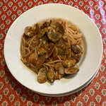 メランツァーネ - ボンゴレ。アサリ太ってます。出汁よく出てます。