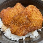 ほたや食堂 - ソースかつ丼セット(温うどん) 850円