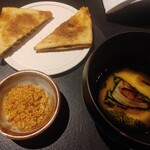 フロリレージュ - (2023/6 訪問)フェンネル。ブイヤベースのように仕立てた一品。