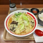 近江ちゃんぽん亭 - 近江ちゃんぽん中盛り(野菜240g)@950