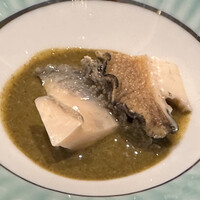 新宿御苑前 鮨らぼ  - 蒸し鮑＆トリュフ