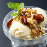honey nut vanilla ice cream