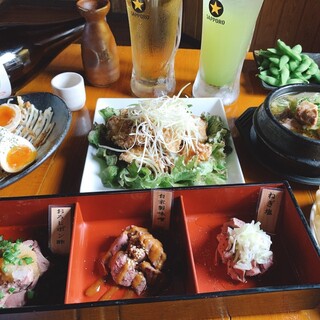 【おすすめ！】2時間飲み放題付き宴会コースは3980円から！