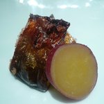 金多樓寿司 - 秋刀魚の酒盗焼き