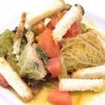 イル バッティクオーレ - タラとちりめんキャベツノインボルティーニ