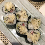 寿司の丸将 - 光り物巻き