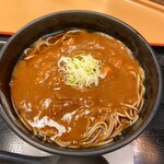 名代 富士そば - カレー蕎麦