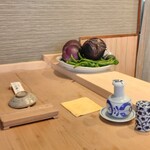 すしやのたい悟 - カウンター風景