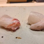 すしやのたい悟 - ２・真鯛＆平目