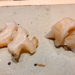 すしやのたい悟 - ３・つぶ貝・本ミル貝