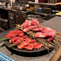 純和牛焼肉 無限亭。 - 