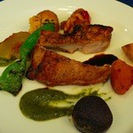 シェ・ムラ - みつせ鶏もも肉のグリル