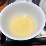食煅 もみじ - スープ割りは、エグ味のない煮干し出汁。