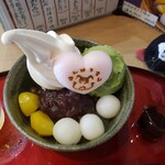 あんみつさん - 双色合わせ780円