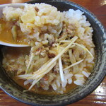 〆は､茶漬け･･･にて(笑)