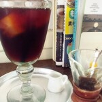 イエ　カフェ - アイスコーヒー450円