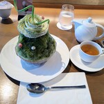 ラウンジ サウスコート - 信州深層天然水のかき氷　抹茶とあんこ