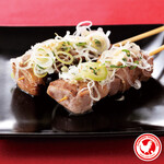 Pork tongue skewer with green onion salt sauce (1 piece) [takeaway OK]