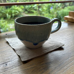 Kafe Zen - 陶器のカップは温かみがあるね。