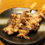 我武者羅 - 2013.9 ホルモン（1串150円）鶏の食道