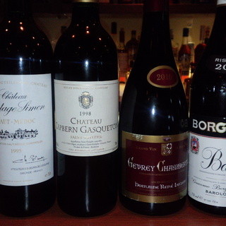 ワインにも力を入れてます