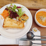 ポルタの喫茶室 - モーニングプレート