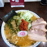 Torashin Ramen - 辛味噌投入！