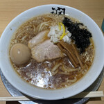 Tsubame Sanjou Ramen Jun - 中華そば ¥900、煮卵＋¥110