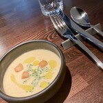 Bistro&Cafe KIZKI - 冷静スープ✨