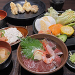 Okudosan - 鮮魚とまぐろの海鮮丼＆ランチビュッフェ