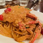 デリツィオーゾ フィレンツェ - 渡り蟹のトマトクリームソース