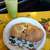 カド - 料理写真:くるみブルーベリーパンのトマトクリームチーズサンド＆活性生ジュース